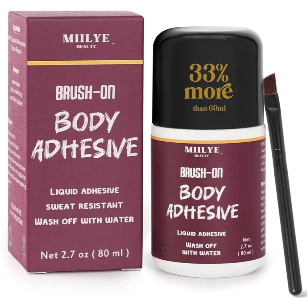 Brush-On Body Adhesive